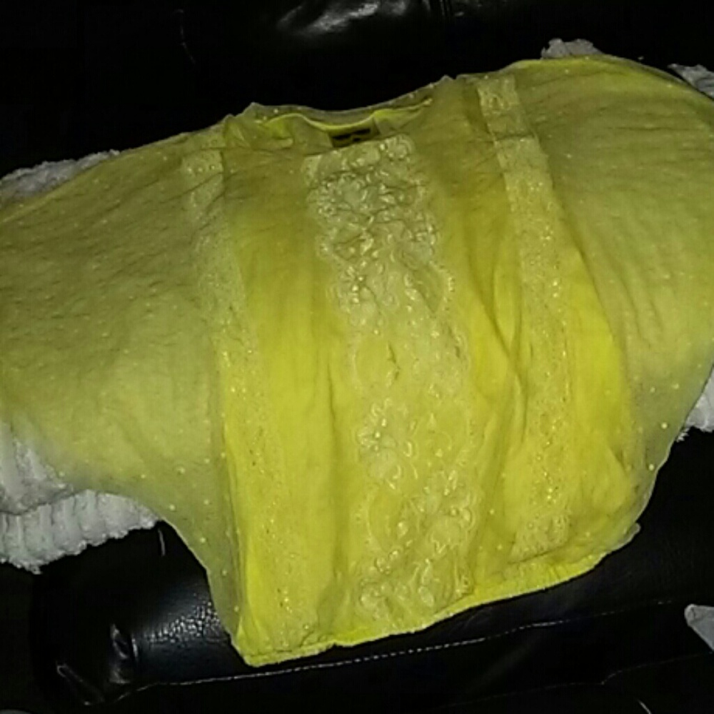 Yellow Beautiful Blouse